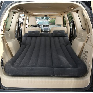 ที่นอนเบาะหลังรถยนต์ Car Air Bed แถมฟรี!!!ปั๊มลมไฟฟ้า+หมอนเป่าลม2ใบ+กระเป๋าใส่ที่นอน