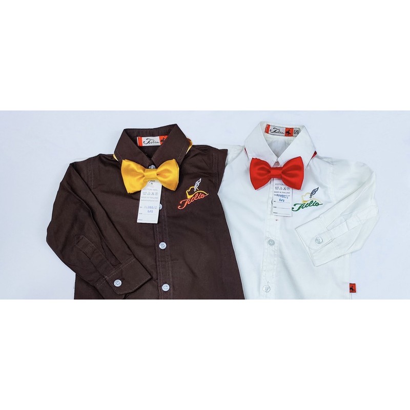 โบว์หูกระต่ายผ้าไหมอิตาลี แบรนด์ลิขสิทธิ์ของ Tulio ขนาด 8 cm และ 11 cm