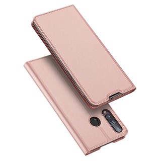 DUX DUCIS Huawei P40 Lite E / Huawei Y7P PU Leather พลิกกรณี นุ่มปกหลังกระเป๋า กระเป๋าสตางค์ยืนปกหลัง Shockproof Protective Case