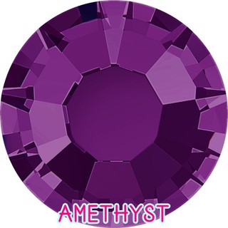 AMETHYST คริสตัล เพชรรีดร้อน คริสตัลตกแต่งเสื้อผ้า คริสตัลตกแต่งเล็บ คุณภาพดี เกรด TOP DMC ใช้แทน Swarovski ได้