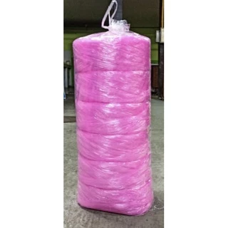 เชือกฟางพลาสติก สีชมพู/ส้ม/เหลือง/ฟ้า/ม่วง/ขาว/น้ำเงิน/เขียว/แดง เส้นใหญ่ฟู