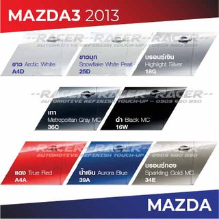 สีแต้มรถ MAZDA3 2013 / มาสด้า3 2013