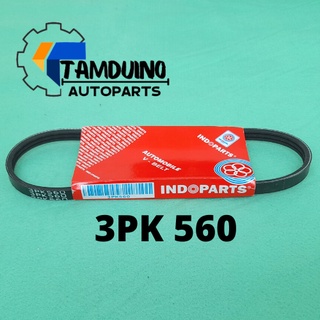 สายพาน Votre FANBELT 3PK 560 Daihatsu Charade Classy Pro สําหรับพวงมาลัยเพาเวอร์ PS