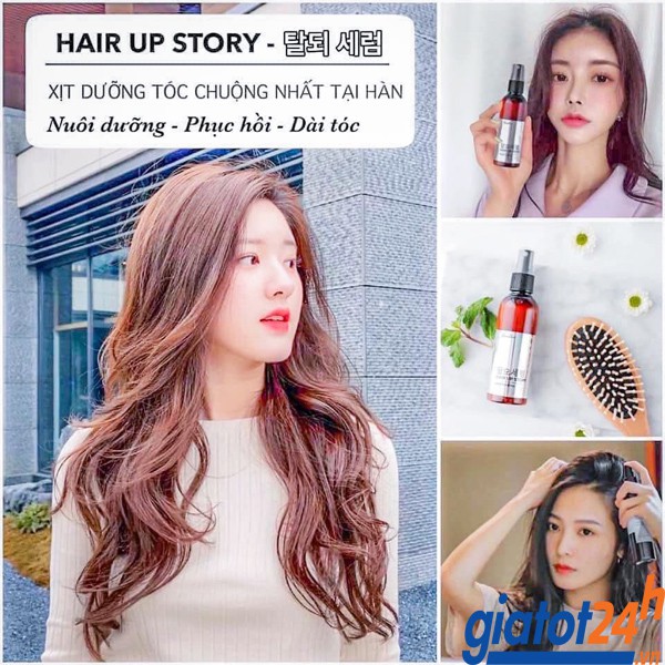 Hair up story paris choi genie hair Growth Spray