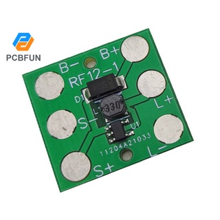 Pcbfun บอร์ดควบคุมโคมไฟ พลังงานแสงอาทิตย์ 1.2V Ni-MH สําหรับบ้าน สนามหญ้า