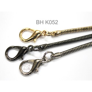 BH K052 โซ่ สายสะพายกระเป๋า พร้อมตะขอเกี่ยว ยาว110ซม. Bag Chain / Bag Shoulder 110cm