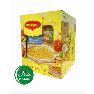 Maggi 11 Vegetable Soup 636g (12 sachets) ++ แม็กกี้ ซุปผักรวมมิตร 11 แบบกล่อง (12 ซอง)ขนาด  636g