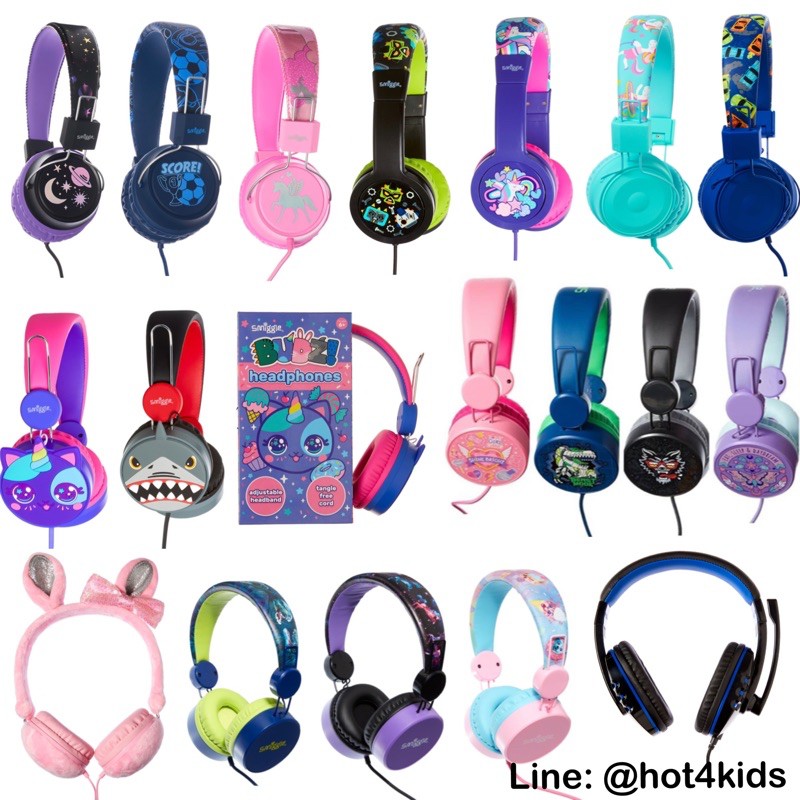 Review smiggle สมิกเกอร์ หูฟังเด็ก headphoneจ่ายปลายทางได้ แท้ สินค้า