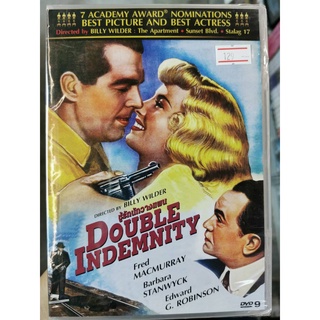 DVD : Double Indemnity (1944) ชู้รักนักวางแผน " Fred MacMurray, Barbara Stanwyck " A Film by Bily Wilder