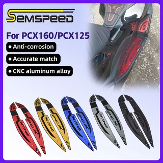 【SEMSPEED】พื้นพักเท้าหน้า PCX 160 แผ่นรองพักเท้าHonda PCX160 พักเท้าคนขับแผ่นวางเท้า