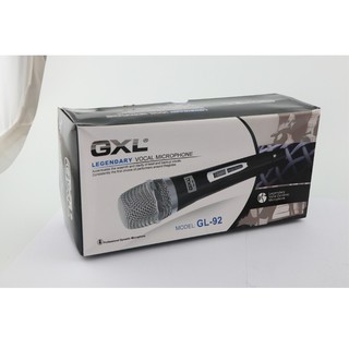 GXL Microphone ไมโครโฟน ร้องเพลง คาราโอเกะ GL-92