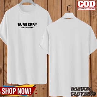 Burberry เสื้อยืดผ้าฝ้าย 100% พิมพ์ลาย CATTON COMBAT สําหรับผู้ชาย และผู้หญิง