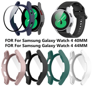 เคสนาฬิกาข้อมือ PC กันกระแทก สําหรับ samsung galaxy watch 4 44 มม. 40 มม. samsung galaxy watch 4 Classic 46 มม.