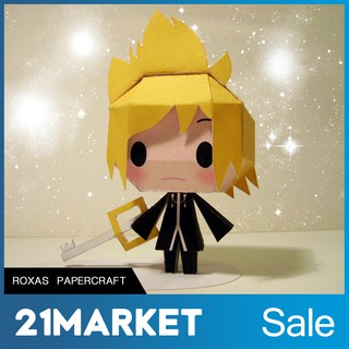 ของเล่นโมเดลกระดาษร็อคซัส Roxas Papercraft