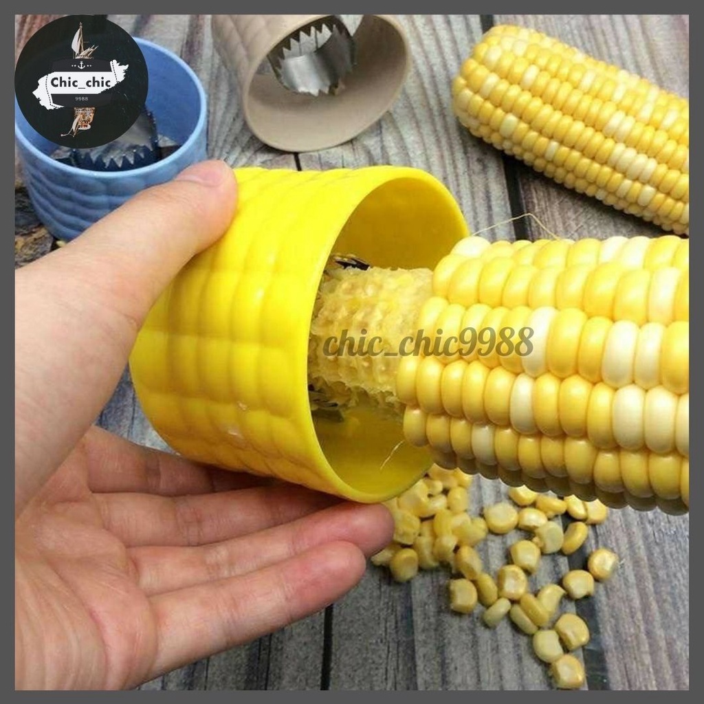 ที่ปอกข้าวโพด ทรงกลม ที่แกะข้าวโพด พร้อมส่ง #A-0010