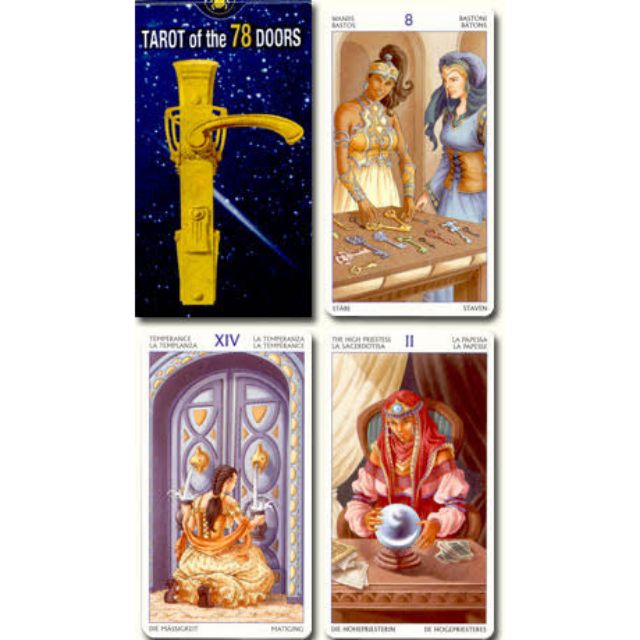 ⭐ด่วนๆราคาพิเศษจ้า✨ พร้อมส่ง!! ไพ่ยิปซี Tarot of the 78 doors