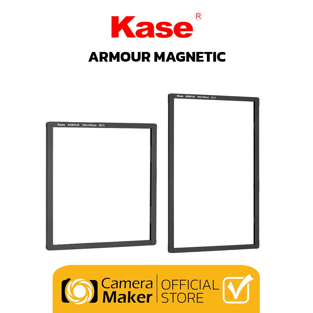 KASE ARMOUR Magnetic Frame ระบบแม่เหล็ก สำหรับ ND (100×100) และ GND (100×150) (ตัวแทนจำหน่ายอย่างเป็นทางการ)