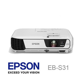 โปรเจคเตอร์ EPSON EB-S31 (3,200 lm / SVGA)