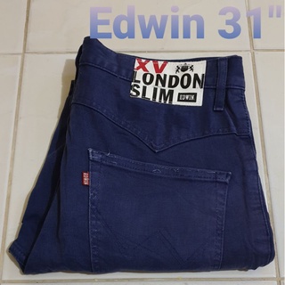 ยีนส์ใหม่ยี่ห้อ Edwin เอว 31 นิ้ว