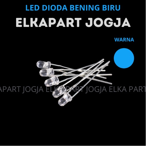 LED Diode Diode 3mm Clear Blue Blur Clear 3 mm