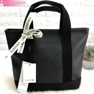 LACOSTE PVC PU SHOPPING BAG ของแท้ ราคาถูก