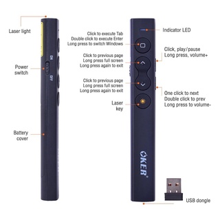 OKER P-116 Wireless LaserPointer