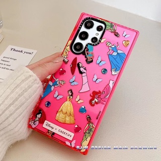 เคสโทรศัพท์มือถือ ซิลิโคนนิ่ม ใส กันกระแทก ลายการ์ตูนเจ้าหญิง สําหรับ Samsung S20 S21 S22 S20Ultra S21Ultra S22Ultra S20+ S21+ S22+ Plus