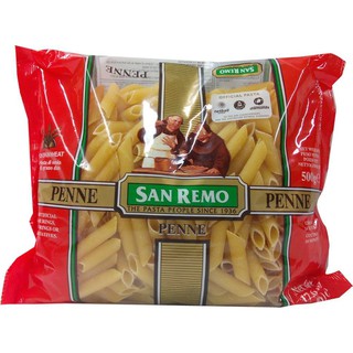 Sanremo Penne Macaroni 500g ซานเรโมเพนเน่มักกะโรนี 500 กรัม