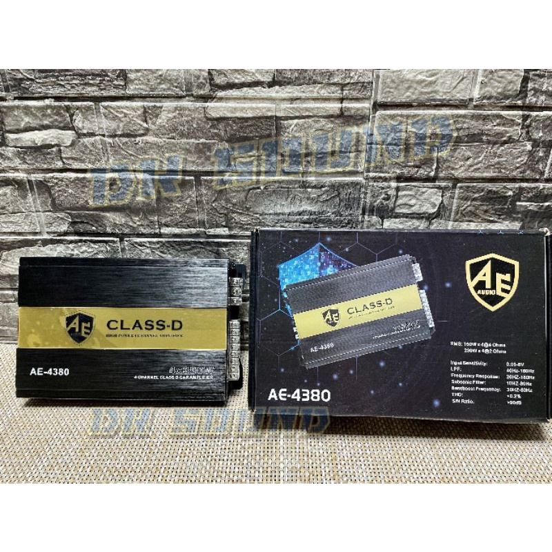 CLASS​ D​4CH​ 4x380w. ตัว​แรง​ที่สุด​ของ​Class​ d4ch​ ขยายขับด้วย​ มอสเฟส​ เพาเวอร์แอมป์​ คลาสดีขับก