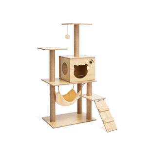 Boqi Factory คอนโดแมว ที่ข่วนเล็บแมว คอนโดแมว เสาลับเล็บแมว บ้านแมว cat tree