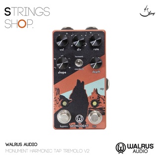 เอฟเฟคกีตาร์ Walrus Audio Monument Harmonic Tap Tremolo V2