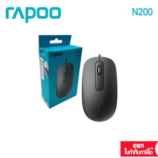 Rapoo N200 USB Optical Mouse (N200 Black)