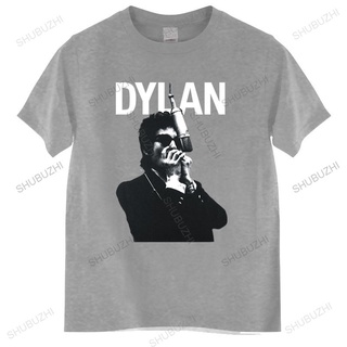 เสื้อยืดผ้าฝ้ายพรีเมี่ยม เสื้อยืดคอกลม ผ้าฝ้าย พิมพ์ลาย Bob Dylan Harmonica ขนาดใหญ่ สําหรับผู้ชาย