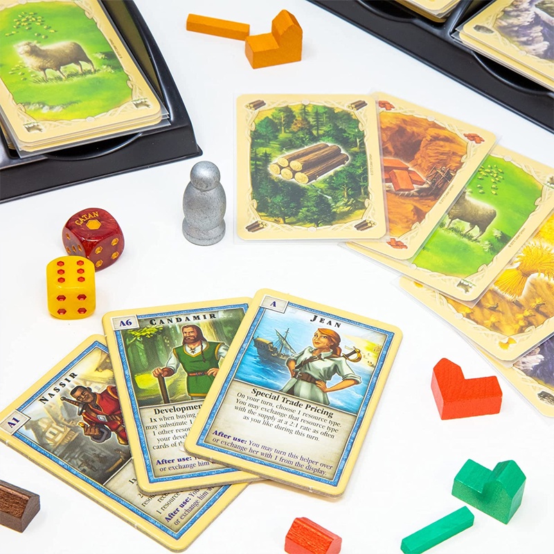 CATAN Board Game 25th Anniversary Edition Catan บอร์ดเกม ครบรอบ 25 ปี ...