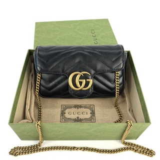 ถูกที่สุด ของแท้ 100% Gucci marmont supermini 16.5 cm