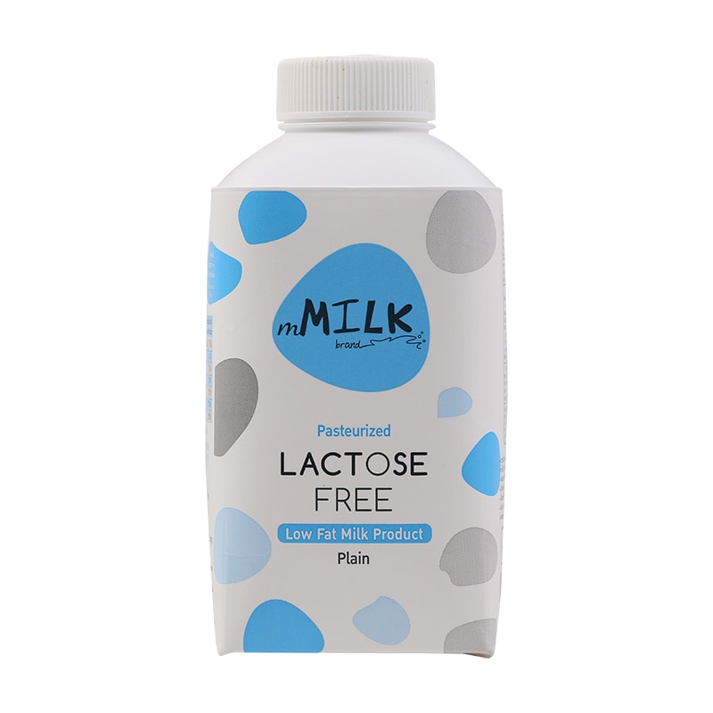 [ Free Delivery ]mMilk Pasteurized Lactose Free Low Fat Milk Box 430ml.Cash on delivery
