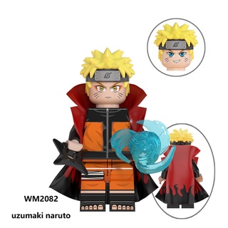 ฟิกเกอร์ตัวต่อ รูปการ์ตูนนารูโตะ Uzumaki Narutoes Seventh Hokage ของเล่นสําหรับเด็ก