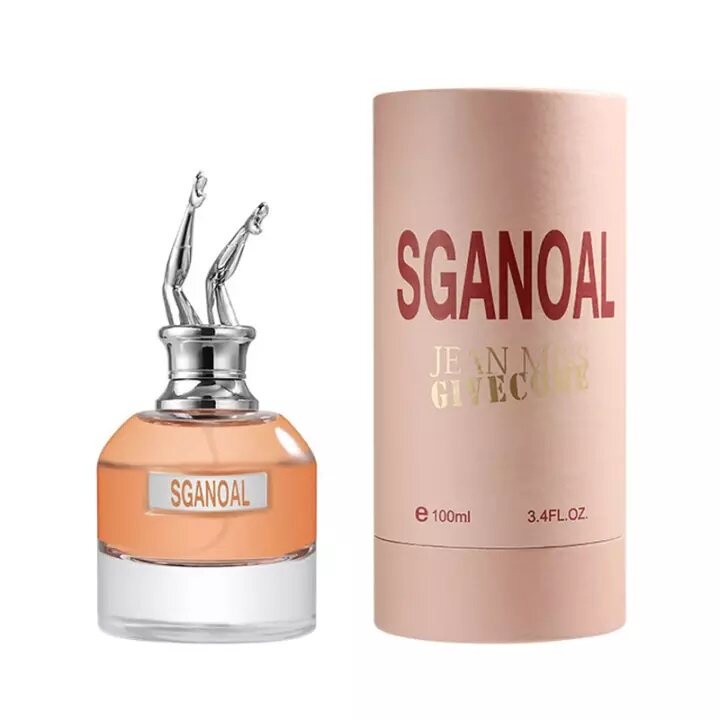 JEAN MISS SGANOAL (สีส้ม) น้ำหอมยกขา 100ML ขายดี สุดหรู น้ำหอมผู้หญิง ใช้ดีกลิ่นหอมติดทนนาน 24 ชัวโม
