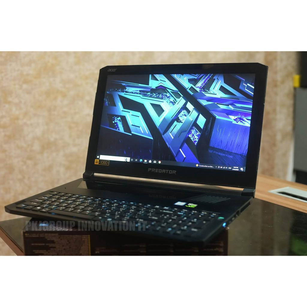 โน๊ตบุ๊คเล่นเกมมือสอง Acer Predator Triton 300 PT715-51-7612 i7-7700HQ RAM 32 GB SSD 512 GB GTX1080