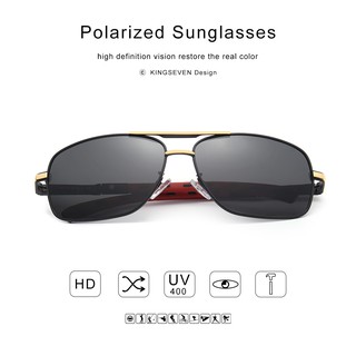 สินค้าคลัง กทม KINGSEVEN รุ่นN724 แว่นกันแดด แว่นตากันแดด แว่นตากรองแสง แว่นตาPolarized แว่นกันแดดโพลาไรซ์