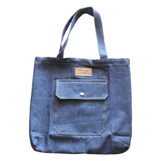 Pom N Jeans กระเป๋ายีนส์วินเทจ มีซิป