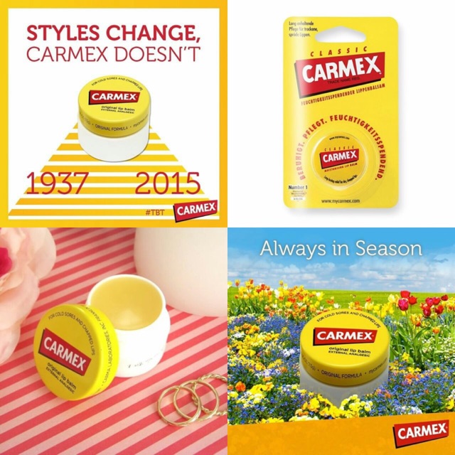 พร้อมส่ง Carmex ลิปบาล์ม รุ่น Classic Lip Balm