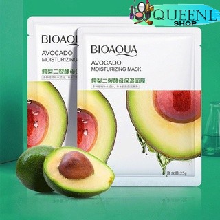 Queenly_Shop มาส์กคอลลาเจนสูตรผลไม้ Bioaqua Collagen Mask มาส์กหน้าขาวเนียนใส ผิวเนียนนุ่ม NO.COS009-010