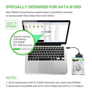 สายตัวแปลง USB 3.0 SATA Adapter 2.5 Inch Converter Cable for 2.5 inch SSD HDD Hard Disk Drive Adapter