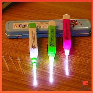 ที่แคะหู มีไฟ LED ราคาถูกพร้อมจัดส่งคละสี Luminous Ear Pick