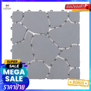 แผ่นกันลื่น HOME LIVING STYLE BIG STONE 30X30 ซม. สีเทาANTI-SLIP MAT HOME LIVING STYLE BIG STONE 30X30CM GRAY