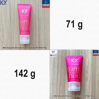 K-Y® Warming Jelly Sensorial Personal Lubricant, Turn Up The Heat 71 or 142 g  เค-วาย สารหล่อลื่น เจลเควาย