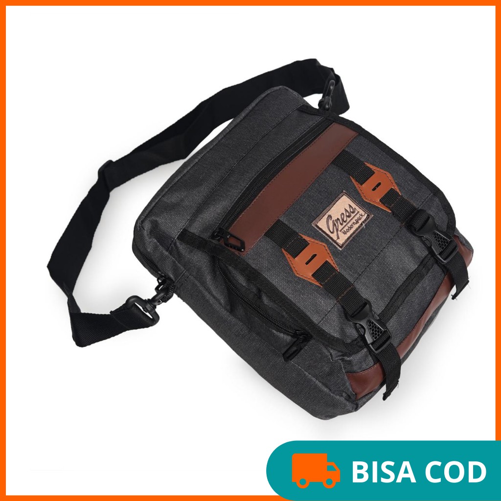 กระเป๋าสะพายข้างผู้ชาย Distro ดั้งเดิมล่าสุด Gress 05