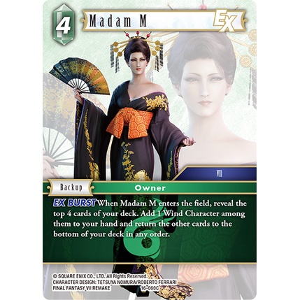 FF-16-060 Madam M Final Fantasy Opus 1 Common - EN 16-060C 0821000023138