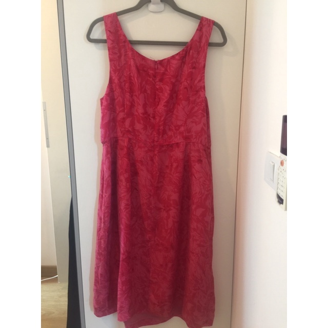 เดรสคอกลมไหมแขนสั้น L.K. Bennet size 12 US / 16 UK / 44 EUR